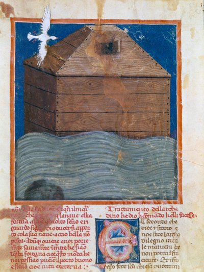 MS。 II.VI.16、c.83a、ノアの箱舟 作： Italian School
