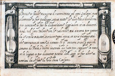Giovanni Luca Conforti著「Breve e facile maniera di esercitarsi」から引用しています。 作： Italian School