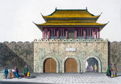 南京の塔塔、1820年代〜30年代 作： Italian School
