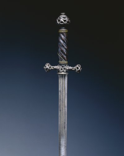 枕剣、1650年頃 作： Italian School