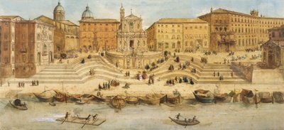 リペッタ港 作： Italian School