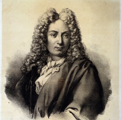Arcangelo Corelli（1653-1713）イタリアの作曲家およびバイオリニストの肖像 作： Italian School