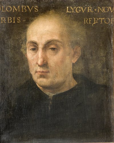 クリストフォロコロンボの肖像、1516年頃 作： Italian School