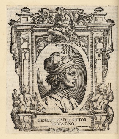 フィレンツェ出身のイタリア人画家、フランチェスコ・ペセリーノの肖像 作： Italian School