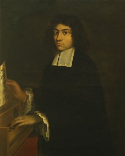 ピエトロ デッリ アントニウス (1648-1720) の肖像 (キャンバスに油彩) 作： Italian School