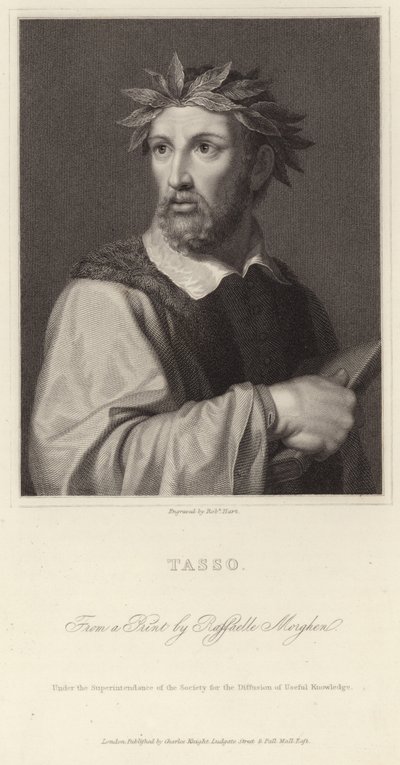 Torquato Tassoの肖像 作： Italian School