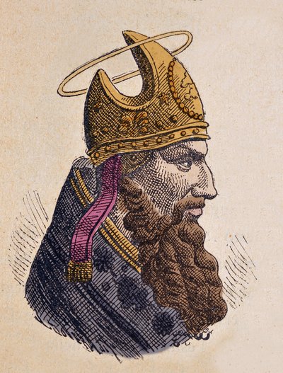 教皇マルク（マルク、マルクス、マルコ）の肖像（335～336年 作： Italian School