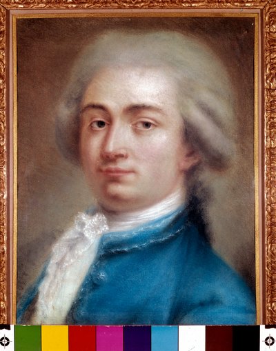 著者Carlo Goldoniの肖像 作： Italian School