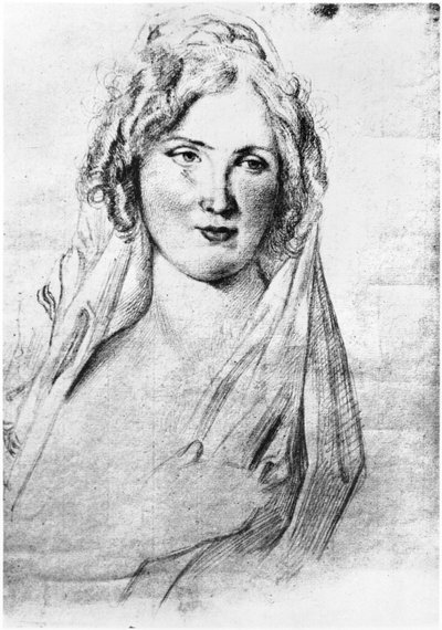 1811年から1815年9月の間にイタリアに滞在していたフランス人作家スタンダールの愛人、アンジェラピエトラグルア、シモネッタ伯爵夫人の推定肖像画 作： Italian School