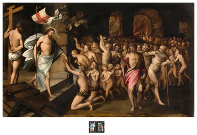 聖具室 虚無に降り立つキリスト 不明 16世紀 作： Italian School