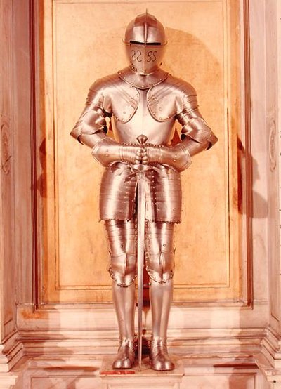 アンリ4世（1553-1610）c.1600（鉄）に属する鎧のスーツ 作： Italian School
