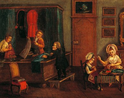 テーラーショップ（イタリア 作： Italian School