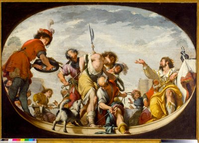 結婚式のゲストの寓話、1636 作： Italian School