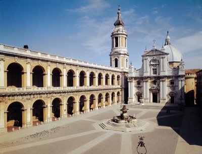 1570-87年に建てられたファサードの眺め 作： Italian School