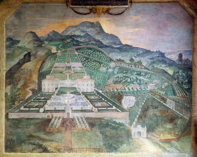 バーニアのヴィラ・ランテ、1581年頃（フレッシュ 作： Italian School