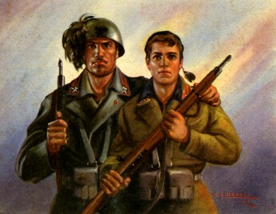 WW2：イタリアの若きファシスト義勇大隊 作： Italian School