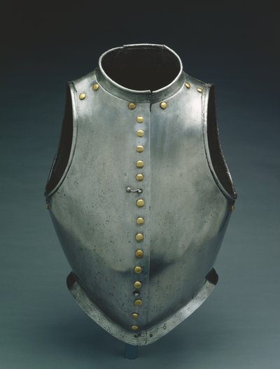 「チョッキ」キュイラス、1580年頃 作： Italian School