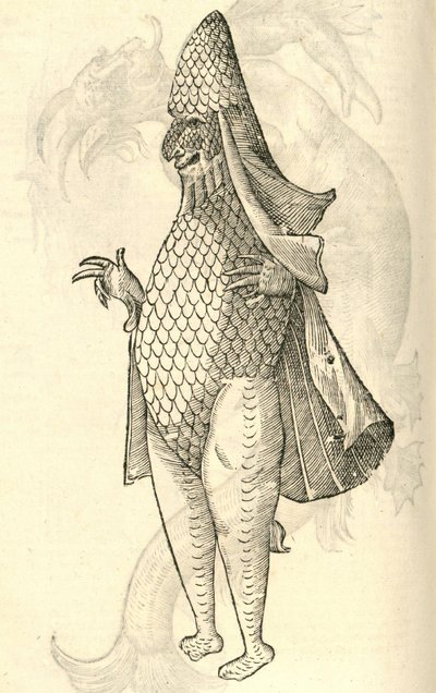 モンスターのマリノイラストカザコバエのモンスターからの司教情報の訓練、1642年 作： Italian School