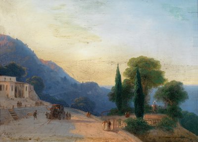 クリミアの夏の日 作： Ivan Aivazovsky
