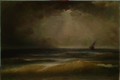 嵐 作： Ivan Aivazovsky
