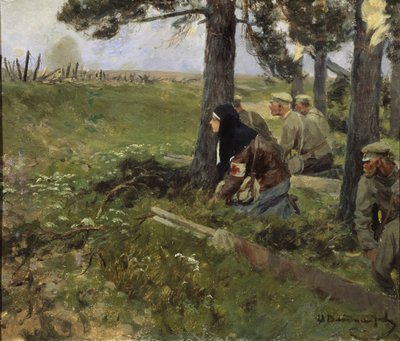 看護師、1914-1917 作： Ivan Alexeyevich Vladimirov