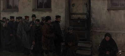 居酒屋の前 作： Ivan Alexeyevich Vladimirov
