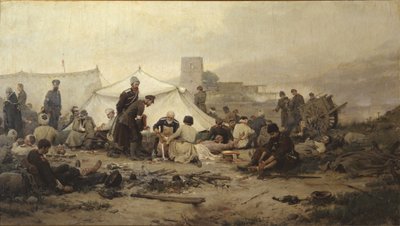 ドレッシングステーション、1893 作： Ivan Alexeyevich Vladimirov
