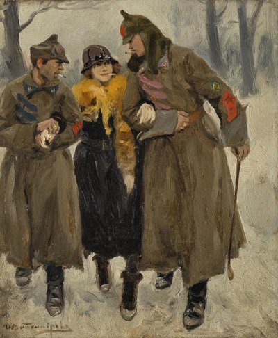 売春婦の兵士。 作： Ivan Alexeyevich Vladimirov