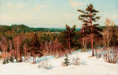 冬-森の眺め 作： Ivan Fedorovich Choultse