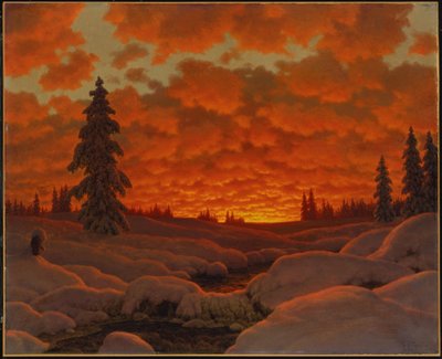 冬の風景 作： Ivan Fedorovich Choultse