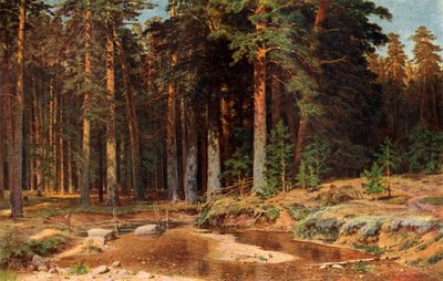 パイングローブ、1898年、1939年。 作： Ivan Ivanovich Shishkin