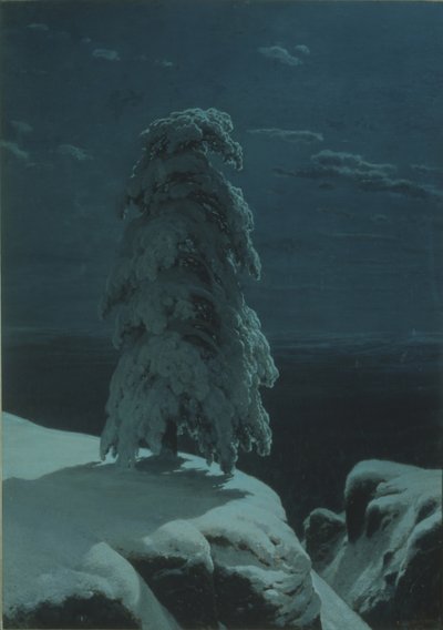 北の荒野で 作： Ivan Ivanovich Shishkin