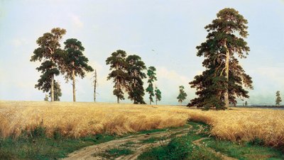 ライフィールド、1878年。 作： Ivan Ivanovich Shishkin