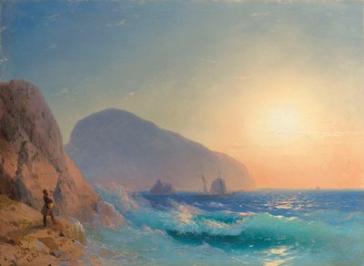クリミアのアレクサンドル・プーシキン 作： Ivan Konstantinovich Aivazovsky