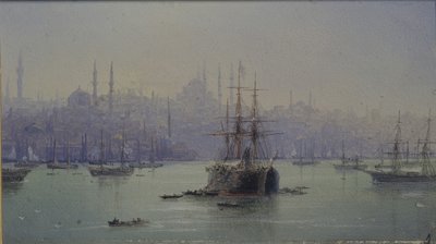 ゴールデンホーン、1895 作： Ivan Konstantinovich Aivazovsky