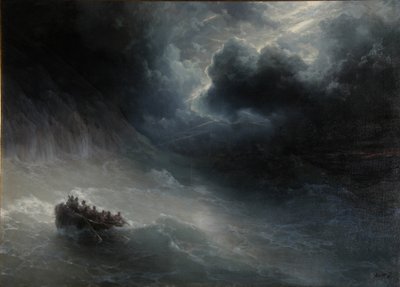 要素の怒り 作： Ivan Konstantinovich Aivazovsky