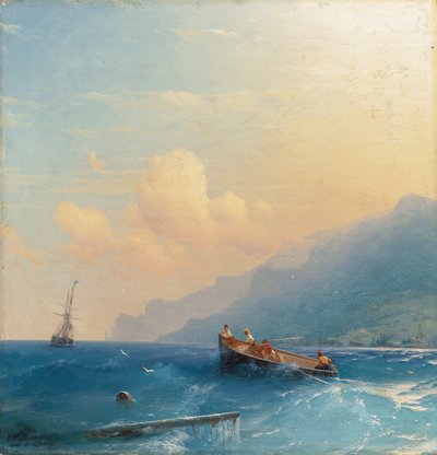 生存者を探す、1863 作： Ivan Konstantinovich Aivazovsky