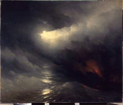 世界の創造 作： Ivan Konstantinovich Aivazovsky