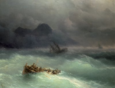 不明な画像 作： Ivan Konstantinovich Aivazovsky