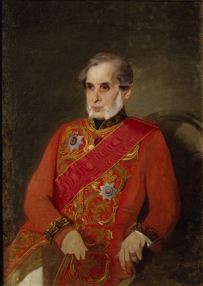 アレクサンドル・ヴァシリエヴィッチ・コチュベイ伯爵の肖像1768-1834、1860年代 作： Ivan Kosmich Makarov