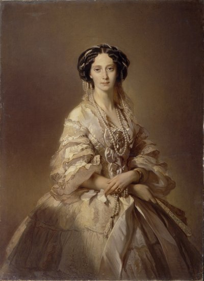 マリアアレクサンドロフナ1824-1880、女帝ロシアの肖像 作： Ivan Kosmich Makarov