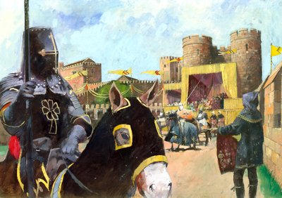 ケニルワース城、c14 世紀 c1990-2010 作： Ivan Lapper
