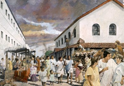 ローマのストリート シーン、c2 世紀、1990-2010 年 作： Ivan Lapper