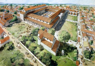 シルチェスター ローマン シティ、3 世紀頃、1990 年～2010 年 作： Ivan Lapper