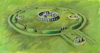 ストーンヘンジ：サルセンサークルの建設と、第3期の頂点に位置する行列通り 作： イヴァン・ラッパー