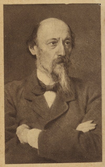 ニコライ・ネクラソフ、ロシアの詩人 作： Ivan Nikolaevich Kramskoy