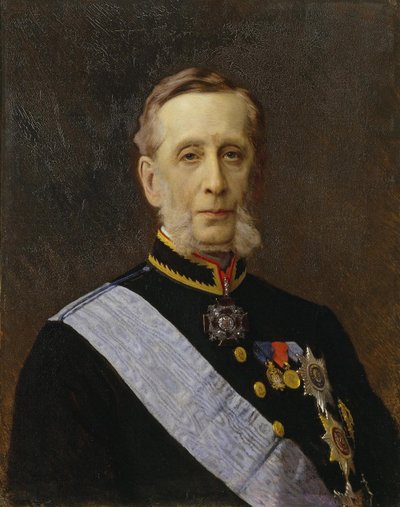 ピョートル伯爵アレクサンドロヴィチヴァルイエフ1815-1890、1880年の肖像 作： Ivan Nikolaevich Kramskoy