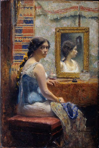 鏡の女 作： Ivan Pavlovich Pokhitonov