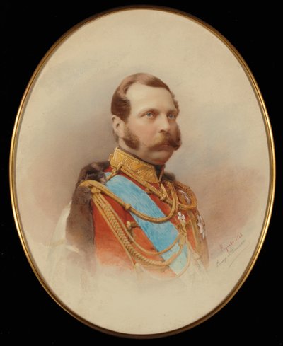 アレクサンドル2世の肖像（1818-1881） 作： Ivan Raulov