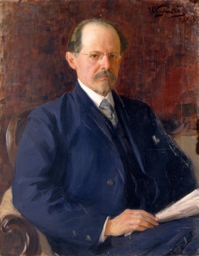 セルゲイイワノビッチセンコフの肖像、1908年 作： Ivan Semyonovich Kulikov